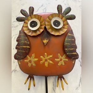 Metal Owl with Hook..For Keys or Whatever!